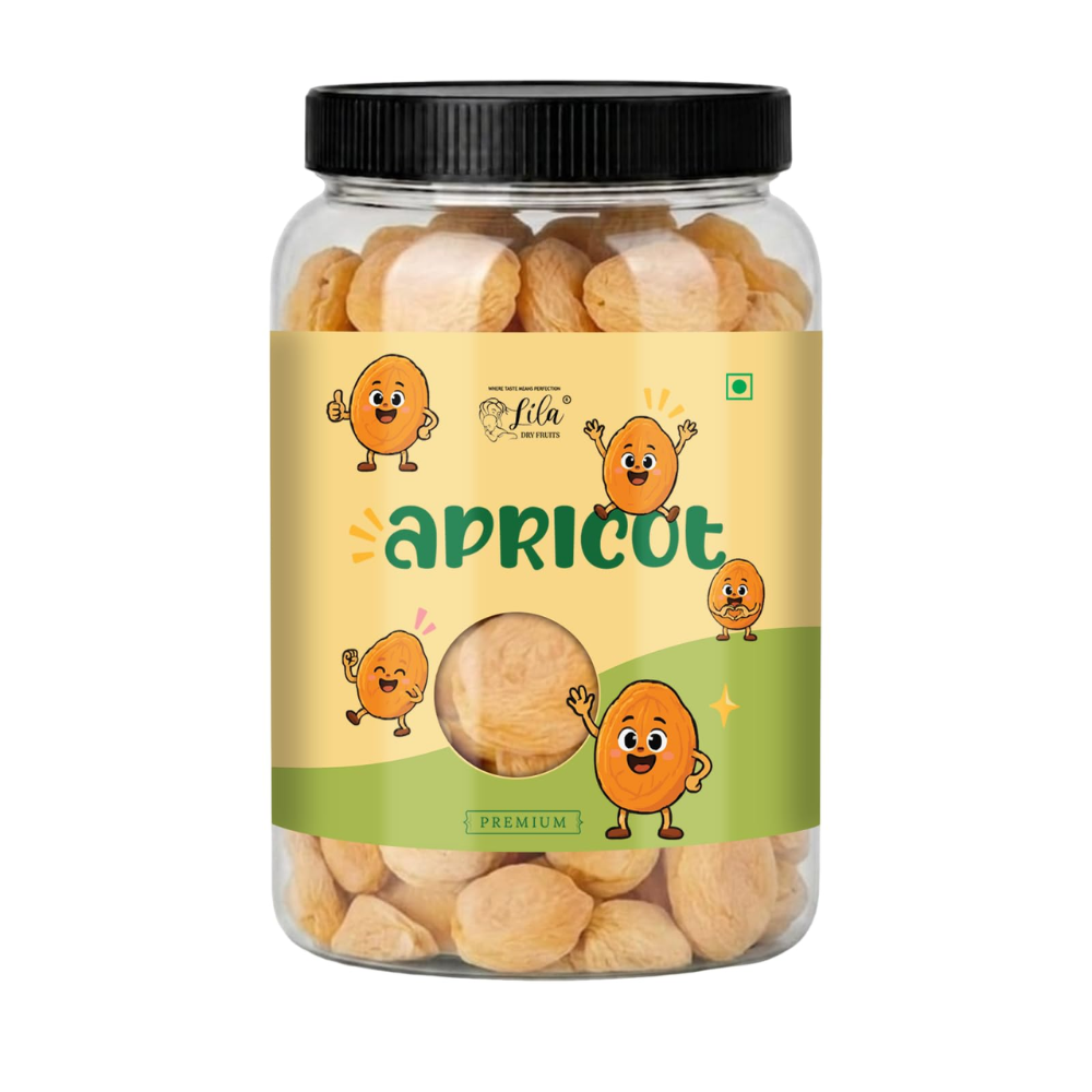 LILA Dry Fruits Dried Apricots (Khubani) | Soft, Natural & Fiber-Rich Healthy Snack