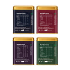 Lila Dry Fruits Date Bites Cranberry Almond, Rose Cashew, Black Raisin Cashew & Elaichi Cashew (Pack of 4)