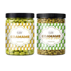 Lila Dry Fruits Premium Edamame 2 Flavours Combo – Classic & Roasted & Salted (Pack of 2, 100g Each)