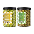 Lila Dry Fruits Premium Edamame 2 Flavours Combo – Classic & Roasted & Salted (Pack of 2, 100g Each)