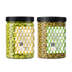 Lila Dry Fruits Premium Edamame 2 Flavours Combo – Classic & Roasted & Salted (Pack of 2, 100g Each)