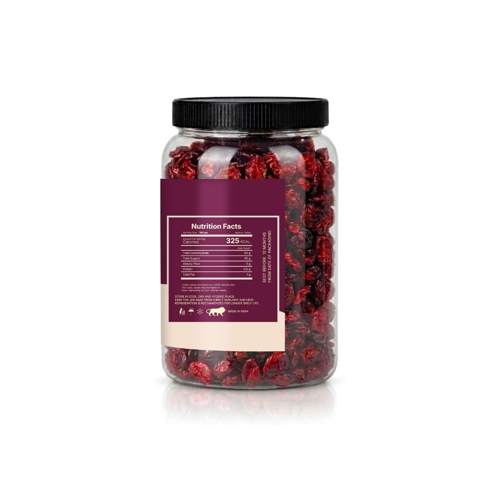 LILA DRY FRUITS Dried Cranberries | Premium Sweet & Tangy Dried Fruit