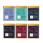 Lila Dry Fruits Date Bites Classic, Crunchy Classic, Chocolate Almond, Cranberry Almond, Rose Cashew & Black Raisin Cashew (Pack of 6)