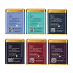 Lila Dry Fruits Date Bites Classic, Crunchy Classic, Chocolate Almond, Cranberry Almond, Rose Cashew & Black Raisin Cashew (Pack of 6)