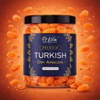LILA DRY FRUITS Turkish Apricots Naturally Dried Apricot Khubani Soft & Delicious Khurmani | Ideal for Cooking, Baking and Snacking | Premium Exotic Dry Fruit Perfect for Giftings