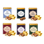 Lila Dry Fruits Date Bites Classic, Chocolate Almond, Cranberry Almond, Rose Cashew, Black Raisin Cashew & Elaichi Cashew (Pack of 6)