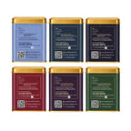 Lila Dry Fruits Date Bites Classic, Chocolate Almond, Cranberry Almond, Rose Cashew, Black Raisin Cashew & Elaichi Cashew (Pack of 6)