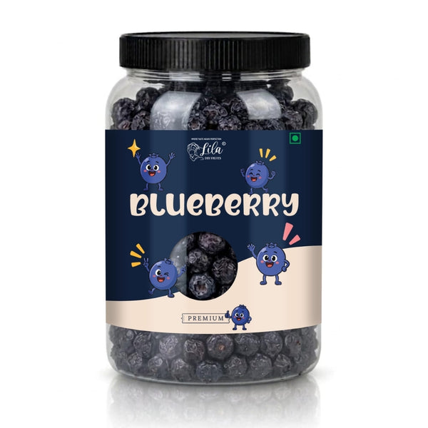 LILA DRY FRUITS Dried Blueberries | Premium Sweet & Tangy Dried Berries