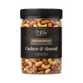 LILA DRY FRUITS Himalayan Pink Salt Cashew Almond Mix | Roasted Kaju Badam