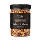LILA DRY FRUITS Himalayan Pink Salt Cashew Almond Mix | Roasted Kaju Badam