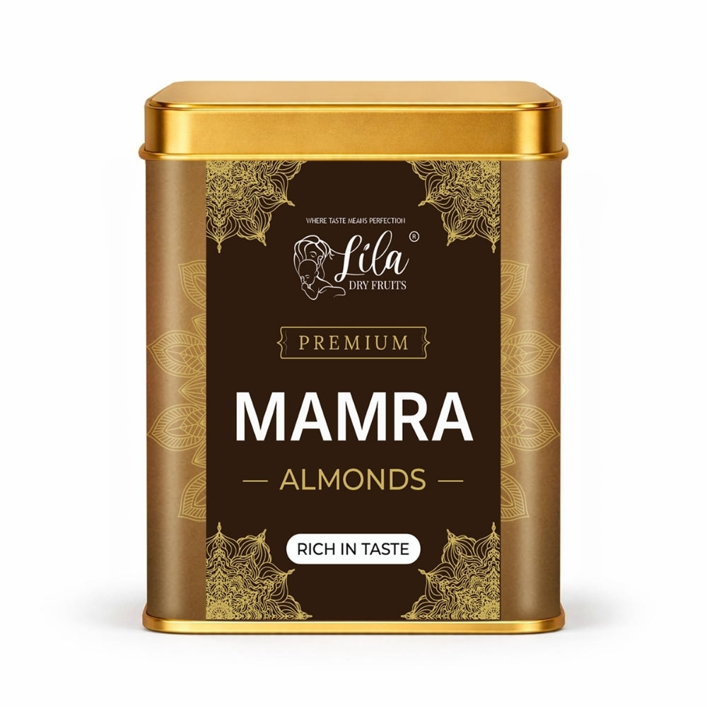 LILA DRY FRUITS Premium Mamra Badam Almonds 275g | Natural Healthy Dry Fruits