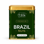 LILA DRY FRUITS Brazil Nuts 275g | Natural Raw Unsalted Healthy Snack
