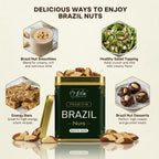 LILA DRY FRUITS Brazil Nuts 275g | Natural Raw Unsalted Healthy Snack