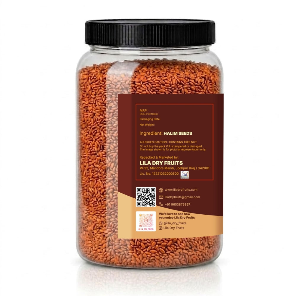 LILA DRY FRUITS Halim Seeds | Iron & Protein Rich Superfood