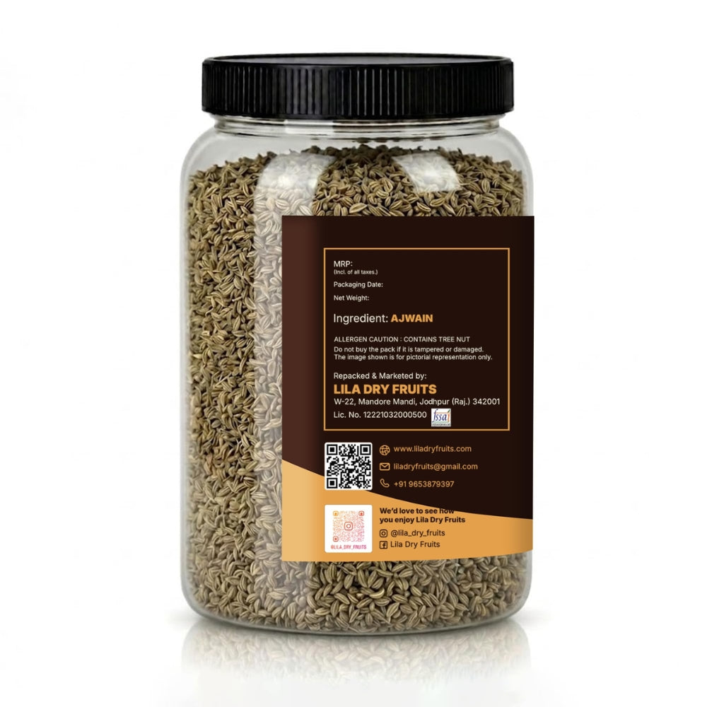 LILA Dry Fruits Ajwain Seeds – Premium Carom Seeds