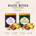 Lila Dry Fruits Date Bites Black Raisin Cashew & Elaichi Cashew (Pack of 2)
