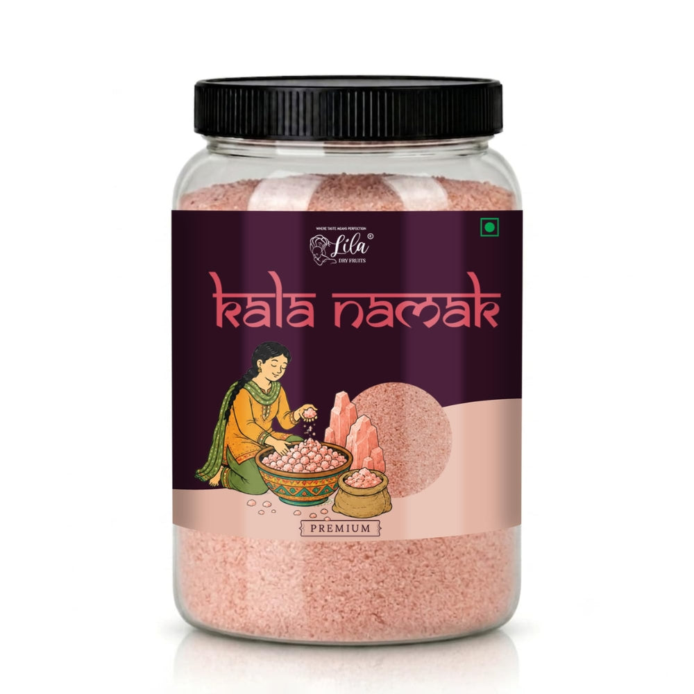 LILA Dry Fruits Pink Salt (Sendha Namak) – Fine Grain Mineral Salt