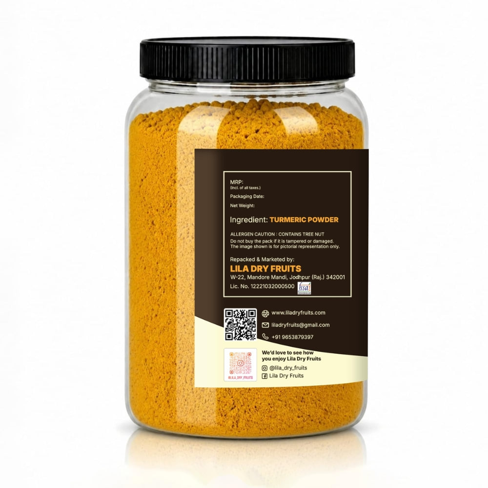 LILA DRY FRUITS Haldi Turmeric Powder | Ground Haldee Kitchen Spice