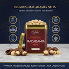LILA DRY FRUITS Macadamia Nuts 275g | Premium Whole Keto Friendly Nuts