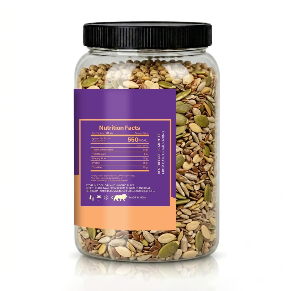 LILA DRY FRUITS 4 in 1 Seeds Mix | Raw Mixed Seeds Combo