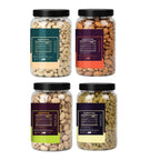 Premium 4 Dry Fruits Combo (200g Each) – Cashews, Almonds, Pistachios & Raisins