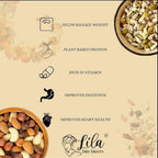 4 Dry Fruits & 4 Seeds Combo Pack | Cashews, Almonds, Raisins, Anjeer + Pumpkin, Sunflower, Chia & Flax Seeds | 100g Each