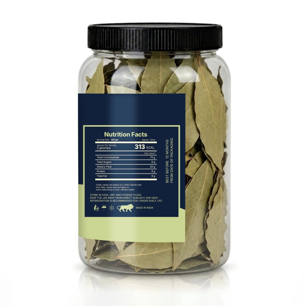 LILA Dry Fruits Whole Tej Patta (Bay Leaves) – Aromatic Cooking Spice