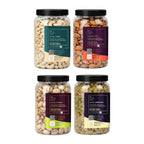 Premium 4 Dry Fruits Combo (200g Each) – Cashews, Almonds, Pistachios & Raisins