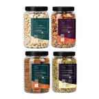 Premium 4 Dry Fruits Combo (200g Each) – Cashews, Almonds, Anjeer & Raisins