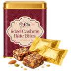 Rose Cashew Dry Fruit Bites with Gulkand & Desi Ghee 200g