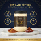 Dry Dates Powder 275g Natural Sweetener for Milk & Sweets
