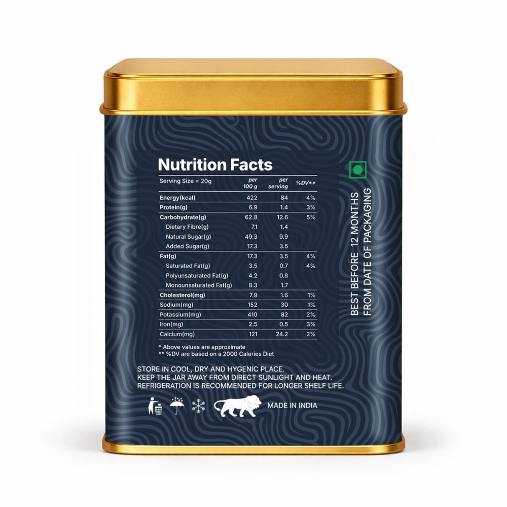 LILA DRY FRUITS Dry Fruit Bites 200 g (10 Pieces) Dates Barfi Chocolate Almonds Flavour Date Mithai Healthy Sweet Snack with Desi Ghee