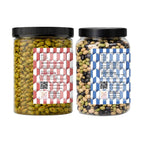 Lila Dry Fruits Premium Edamame 2 Flavours Combo – Indian Tadka & Protein Beans (Pack of 2, 100g Each)