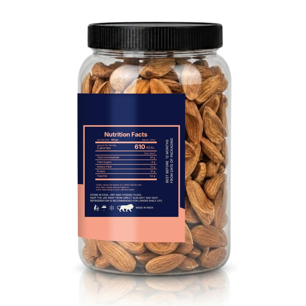 LILA DRY FRUITS Premium Mamra Badam | Natural Almonds