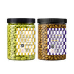 Lila Dry Fruits Premium Edamame 2 Flavours Combo – Classic & Magic Masala (Pack of 2, 100g Each)