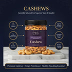 LILA DRY FRUITS Himalayan Pink Salt Roasted Cashews | Crunchy Kaju Snack