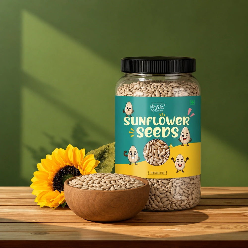 LILA DRY FRUITS Premium Sunflower Seeds Snacking, Salads & Baking