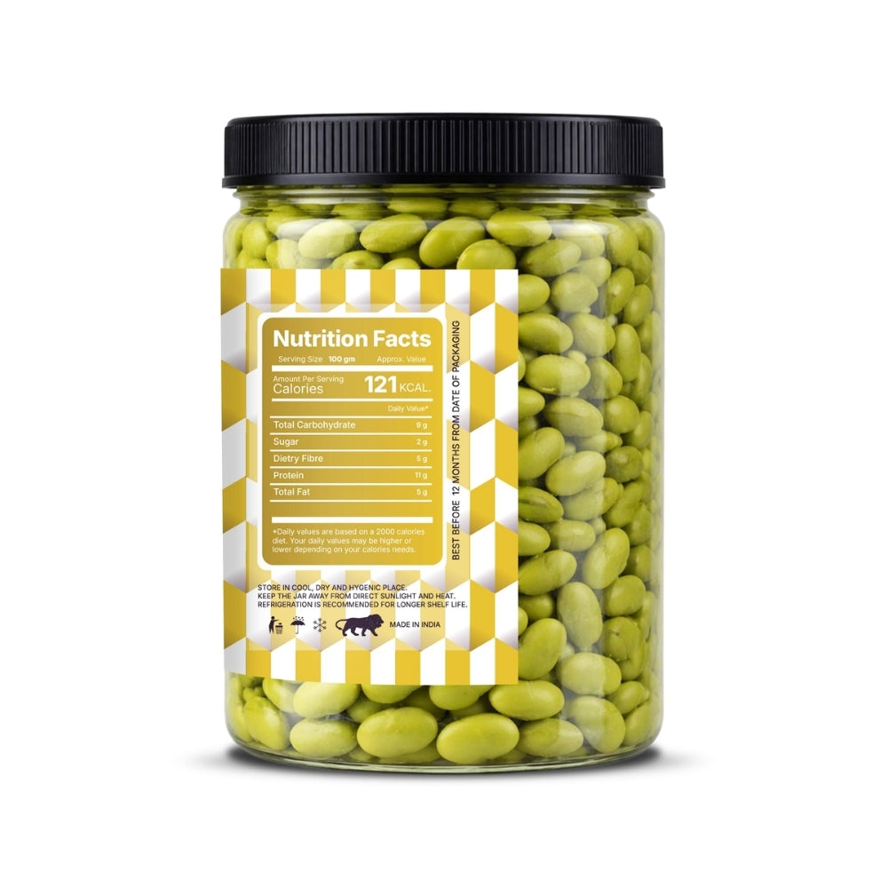 LILA DRY FRUITS Plain Edamame Beans | High Protein Healthy Snack