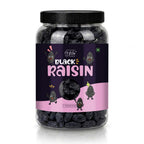 LILA Dry Fruits Black Raisins (Kali Kishmish) | Seedless Natural Dried Grapes