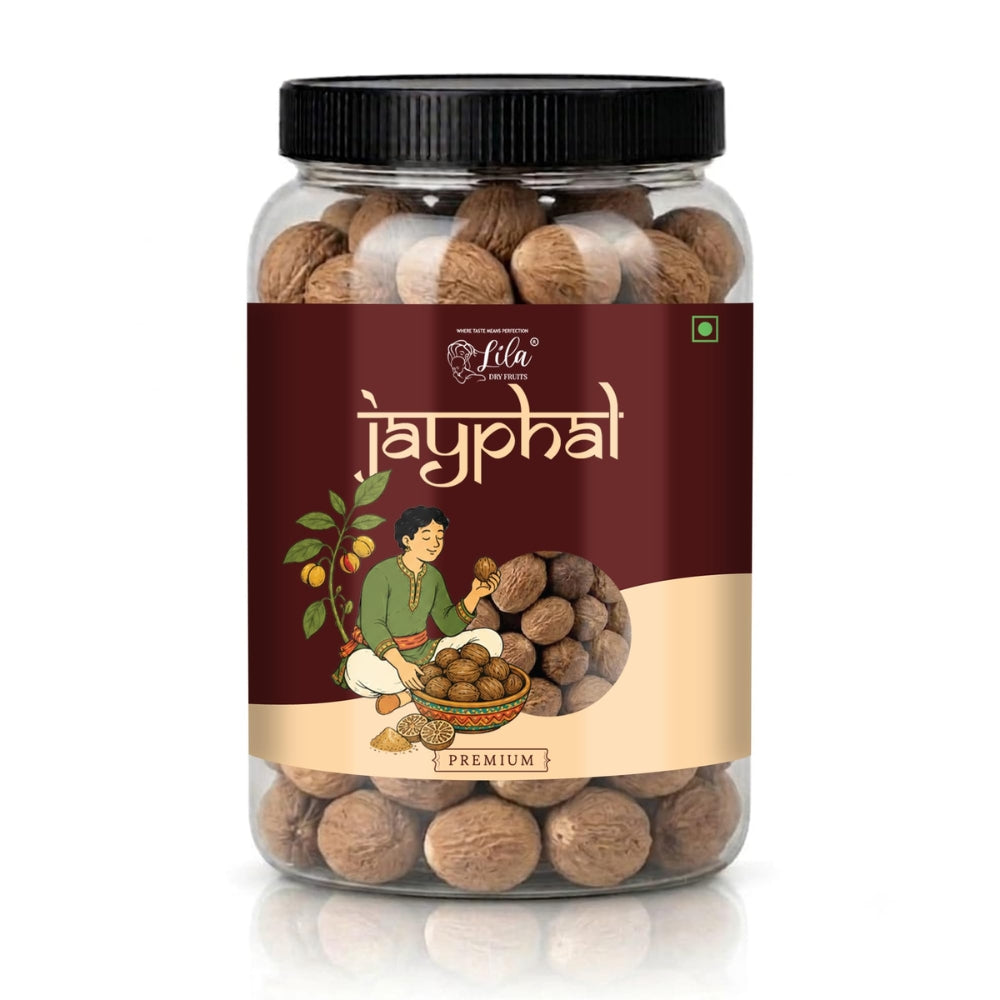LILA Dry Fruits Whole Jaiphal (Nutmeg) – Premium Aromatic Spice