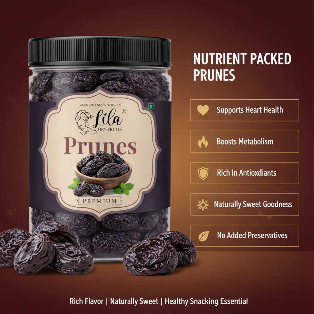 Premium Prunes 250g Soft Juicy Naturally Sweet Dried Plums
