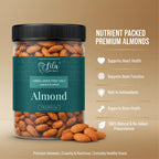 Roasted Almonds Himalayan Pink Salt Crunchy Snack 250g