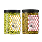 Lila Dry Fruits Premium Edamame 2 Flavours Combo – Classic & Indian Tadka (Pack of 2, 100g Each)