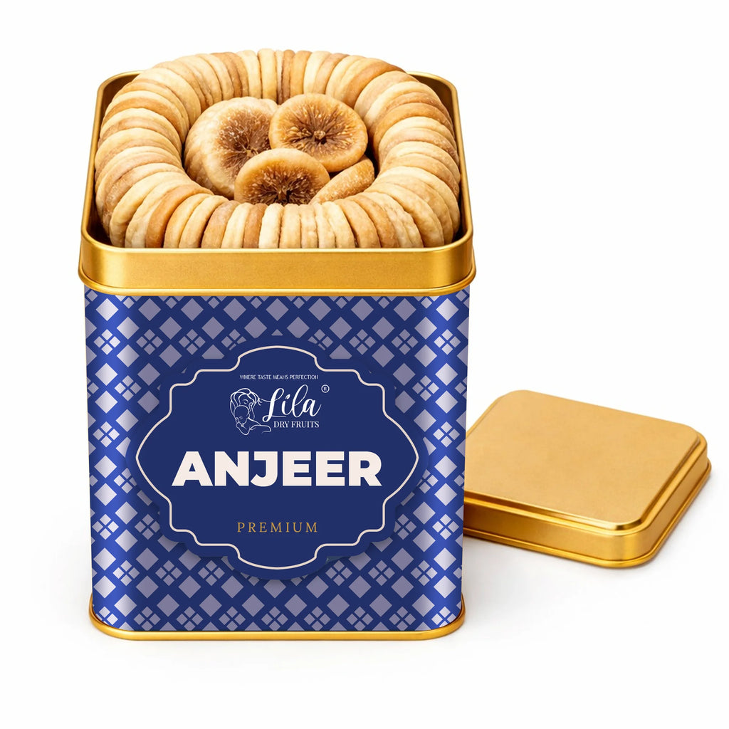 Natural Dried Anjeer 250g Premium Dry Figs for Healthy Snacking