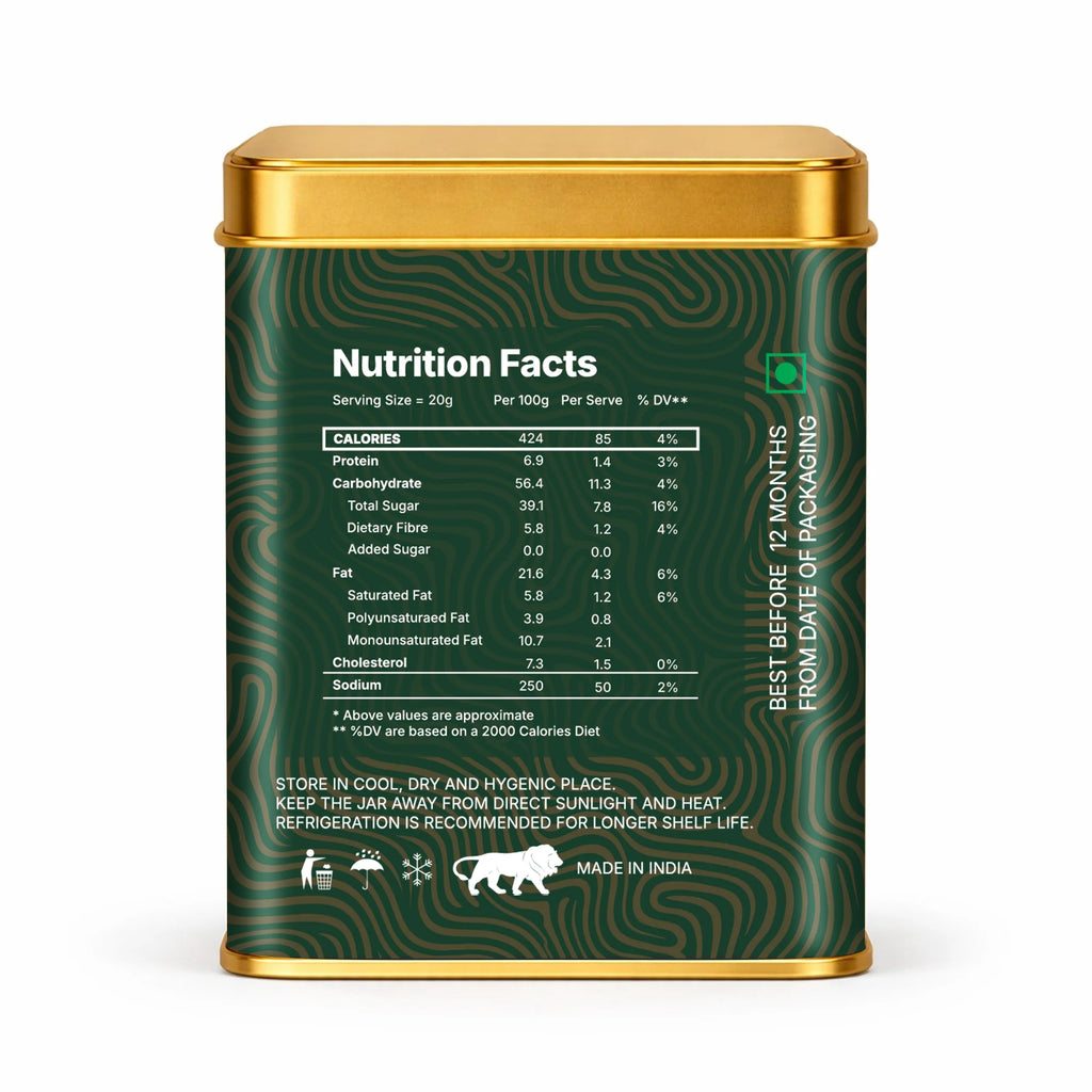 Elaichi Cashew Dry Fruit Bites with Dates & Ghee 200g