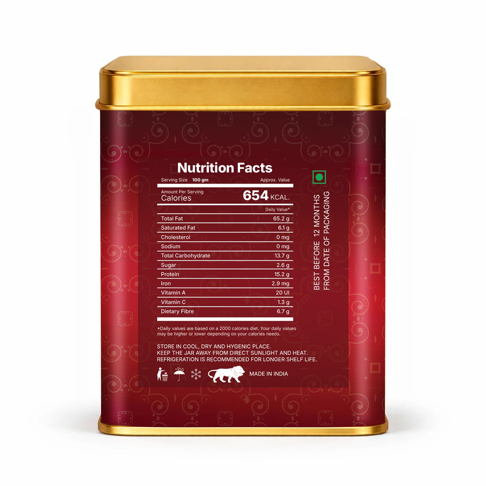 Premium Macadamia Nuts 250g Buttery Crunchy Natural Snack