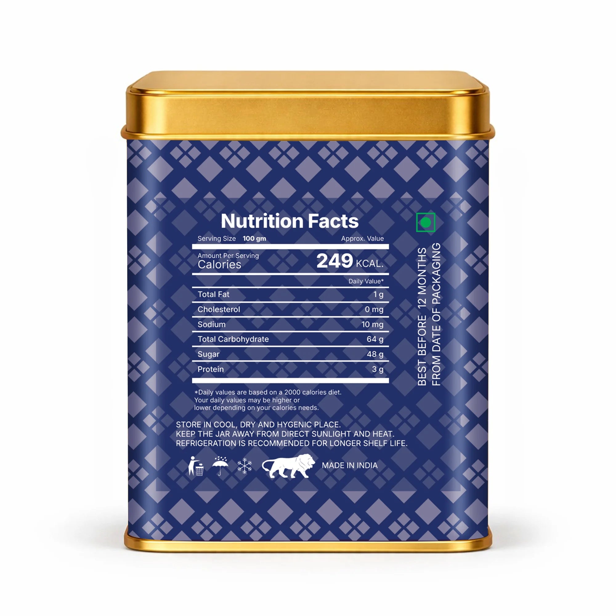 Natural Dried Anjeer 250g Premium Dry Figs for Healthy Snacking