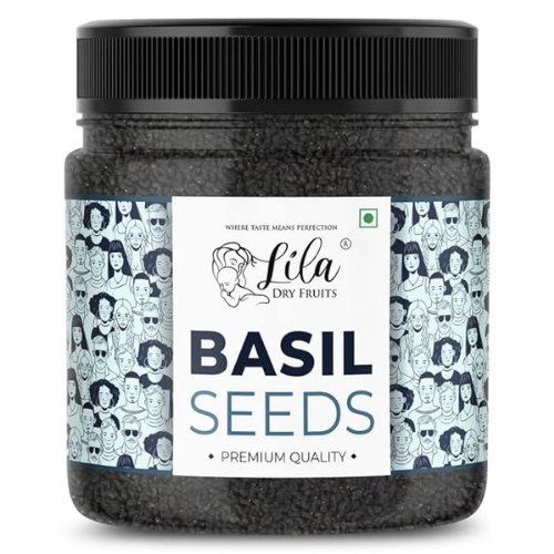 Basil Seeds Lila Dry Fruits