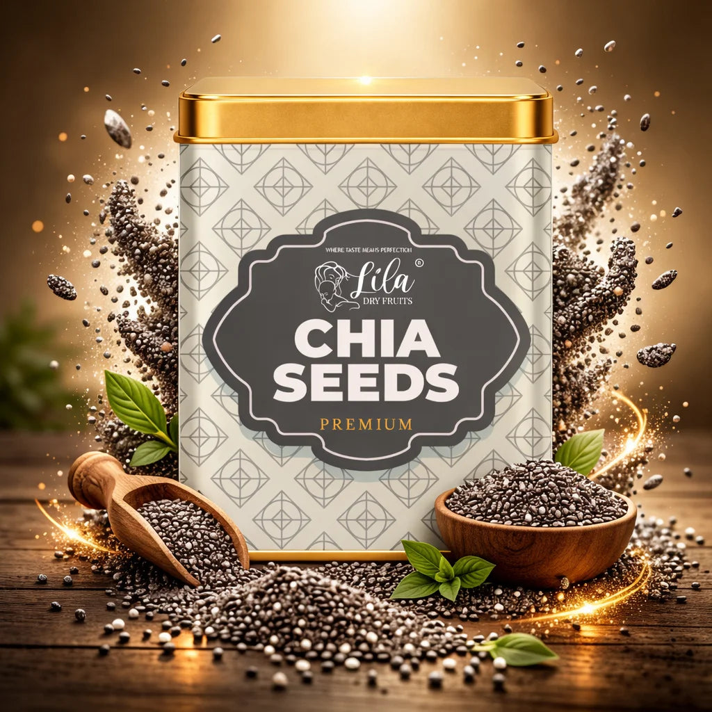 Raw Chia Seeds Rich in Omega 3 & Fiber 400g
