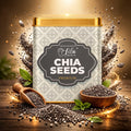 Raw Chia Seeds Rich in Omega 3 & Fiber 400g
